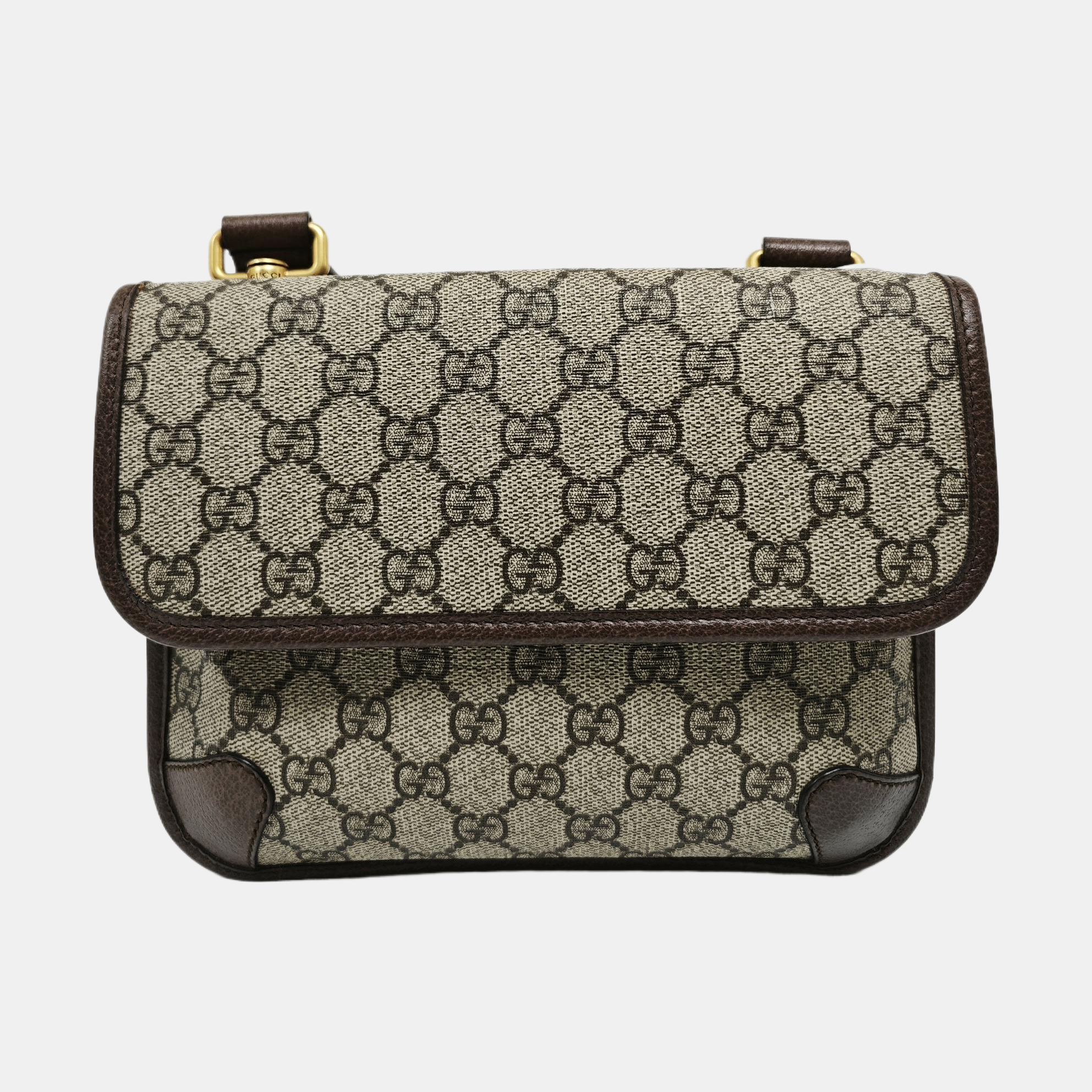 Neo Vintage Small Monogram Coated Canvas Beige