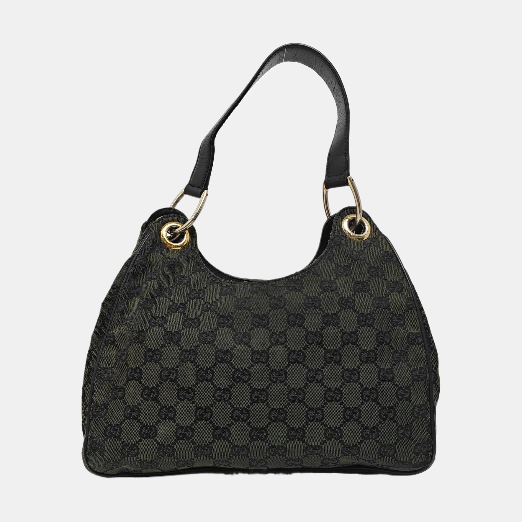 Monogram Canvas Top Handle Bag Green