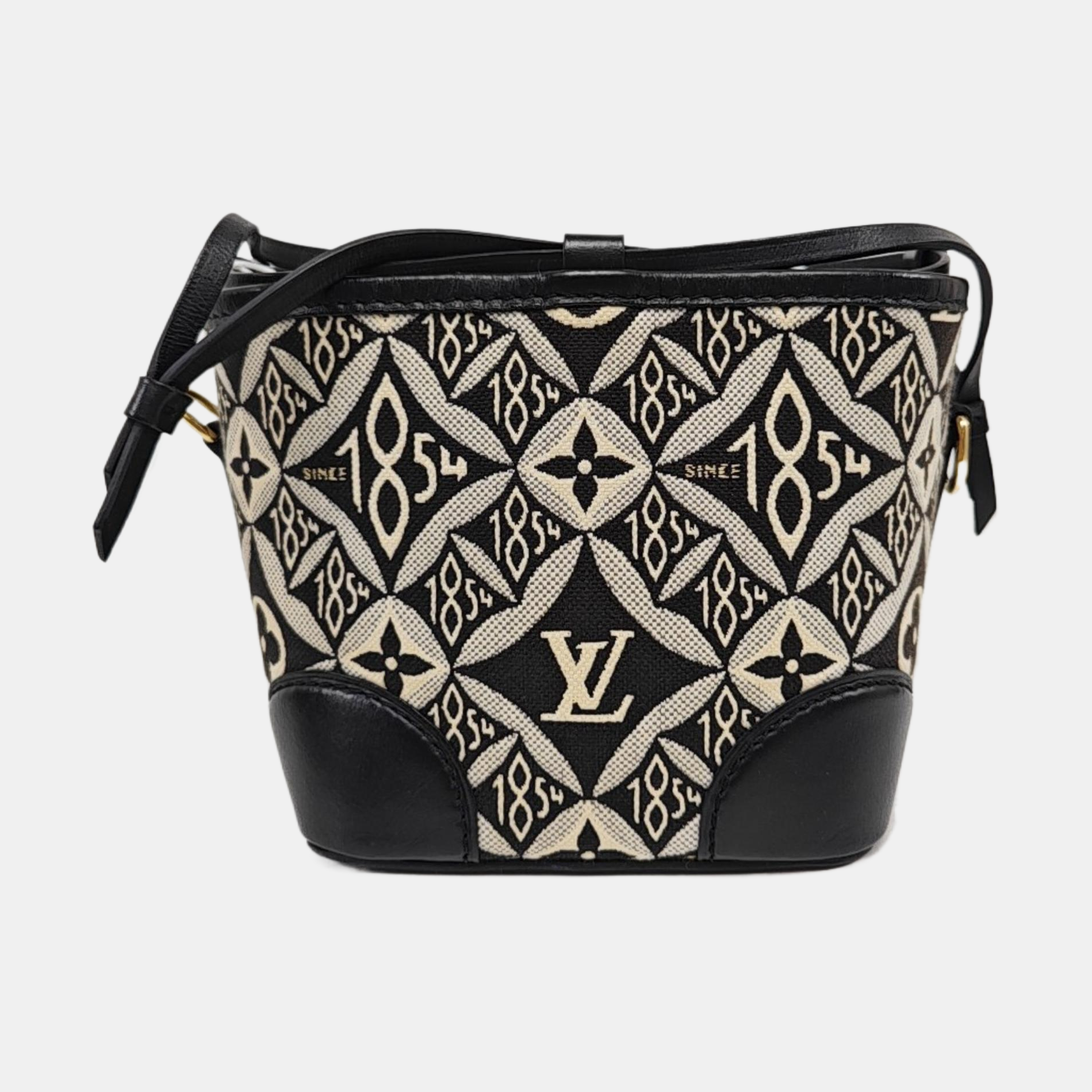 Authenticated pre-owned  NOÉ Fabric Black - Bucket Bag at Looply