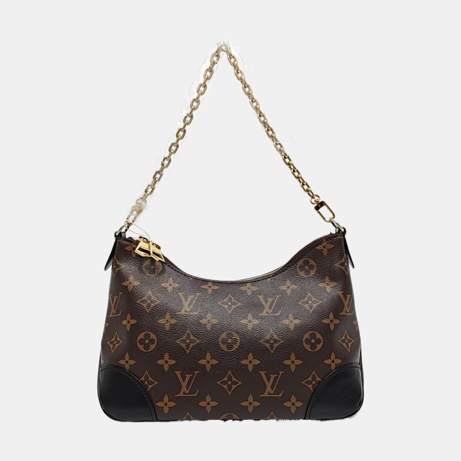 BOULOGNE Monogram Coated Canvas Brown