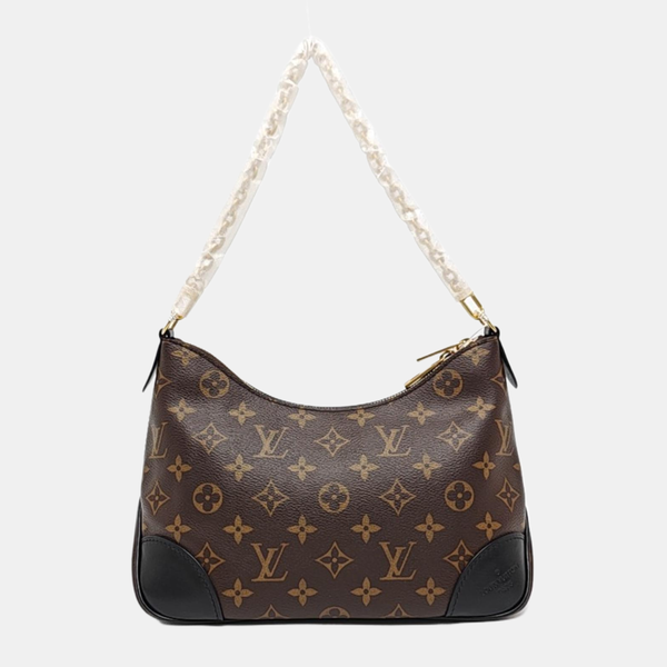 BOULOGNE Monogram Coated Canvas Brown