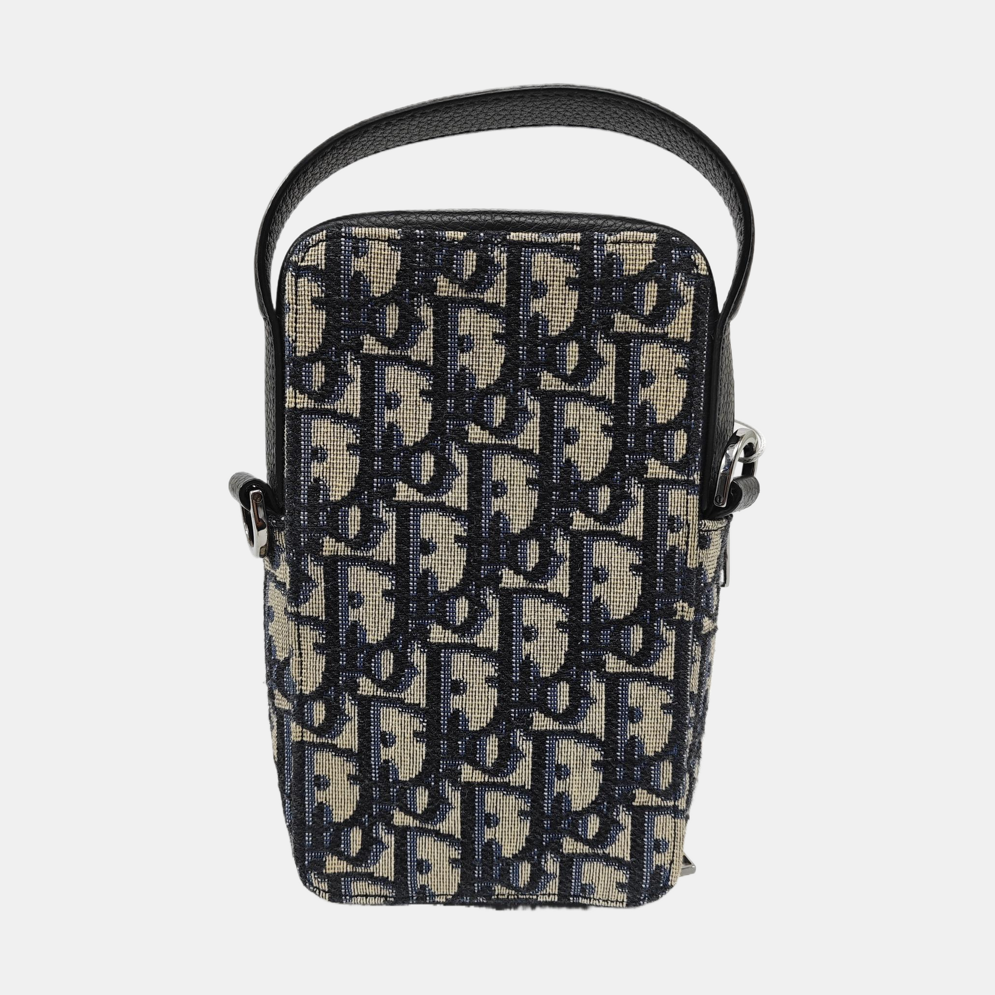 Fabric Shoulder Bag Super Mini Black