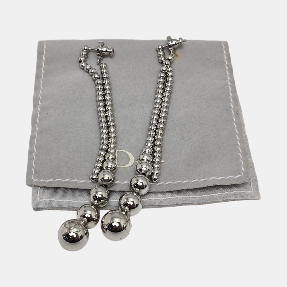 Metal Silver Stud Earrings