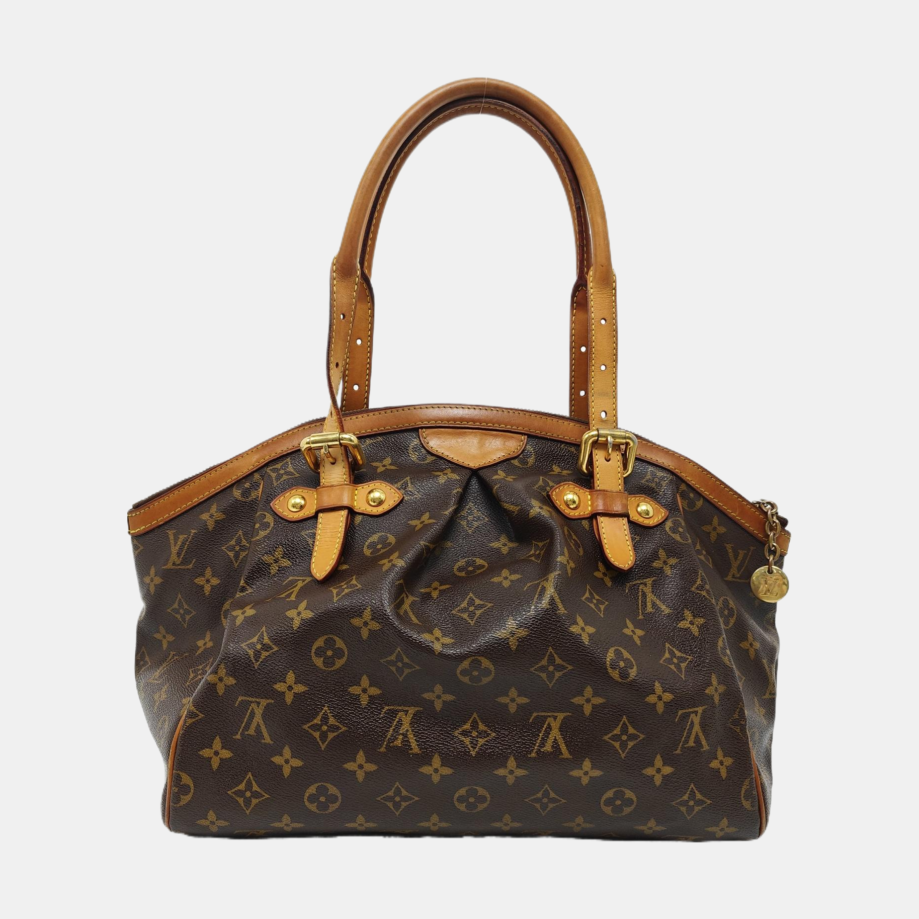 TIVOLI GM Monogram Coated Canvas Brown