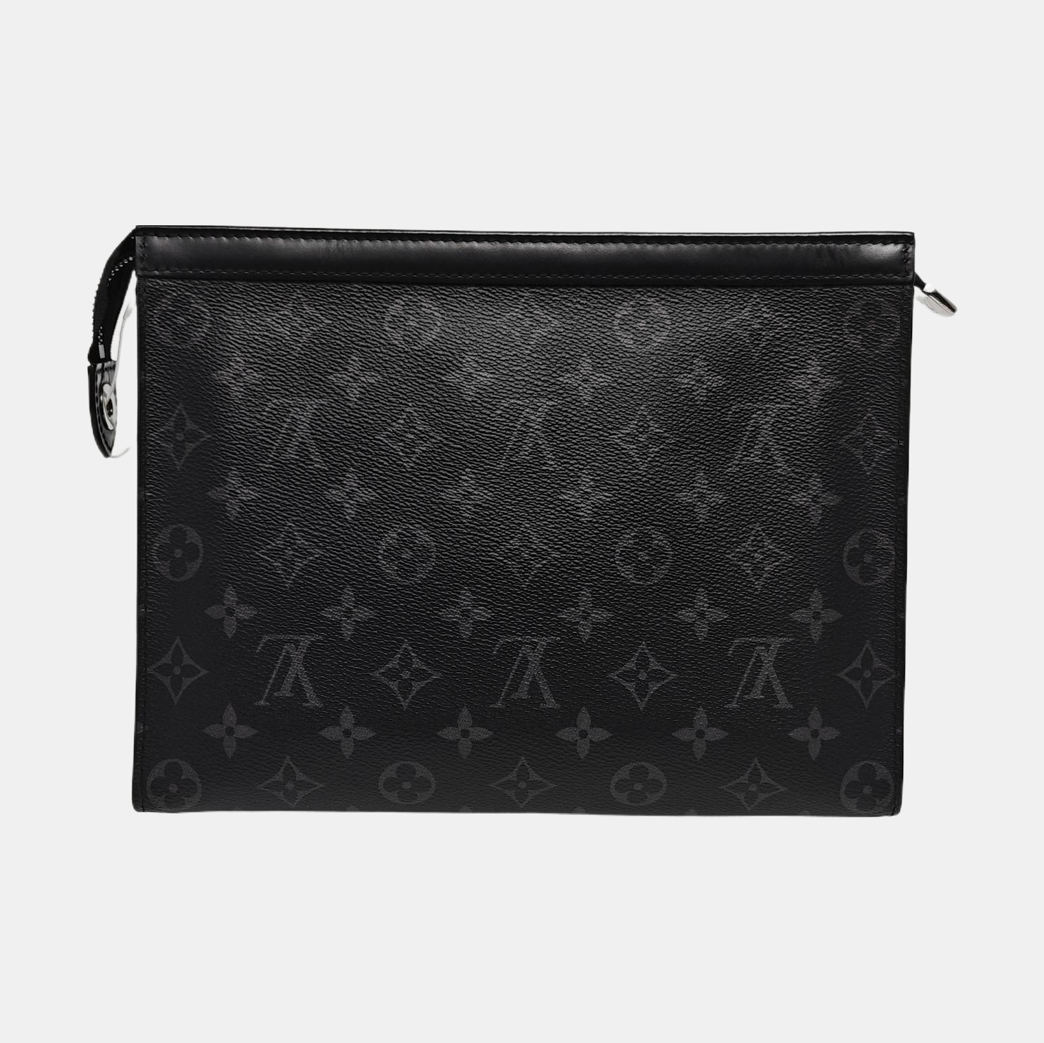Pochette Voyag MM Monogram Coated Canvas Black