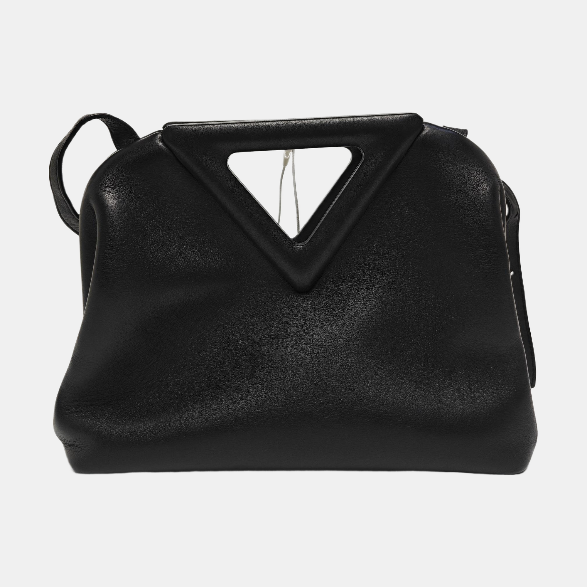 Point Small Calfskin Black