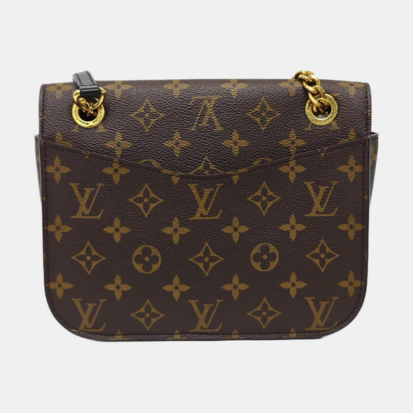 PASSY Monogram Coated Canvas Brown