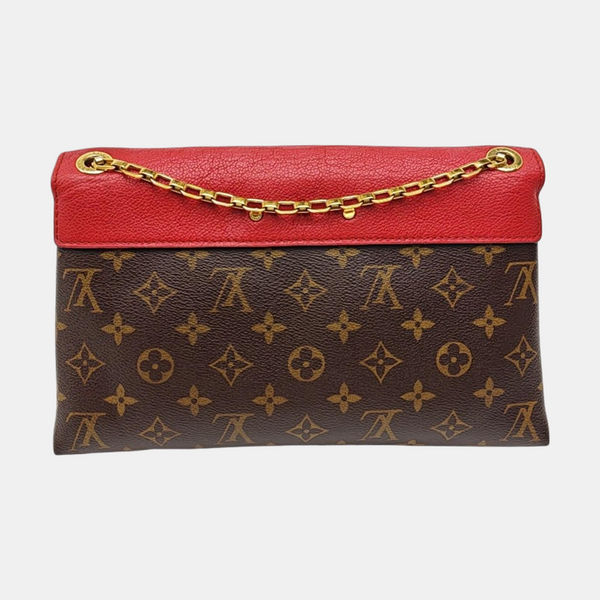 PALLAS BB Monogram Coated Canvas Brown