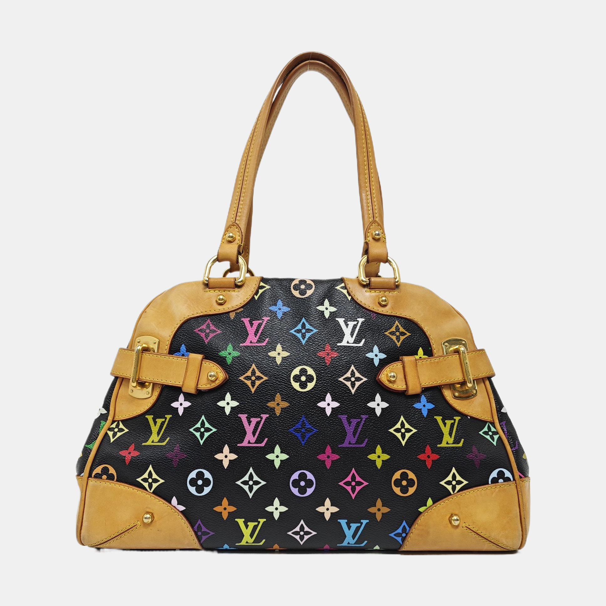 LV × TM CLAUDIA Monogram Coated Canvas Black