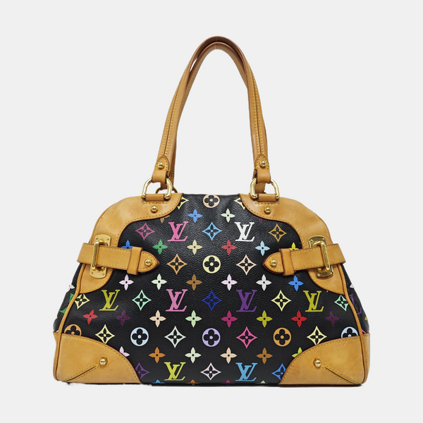 LV × TM CLAUDIA Monogram Coated Canvas Black