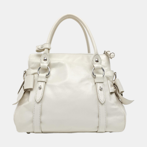 Vitello Calfskin White