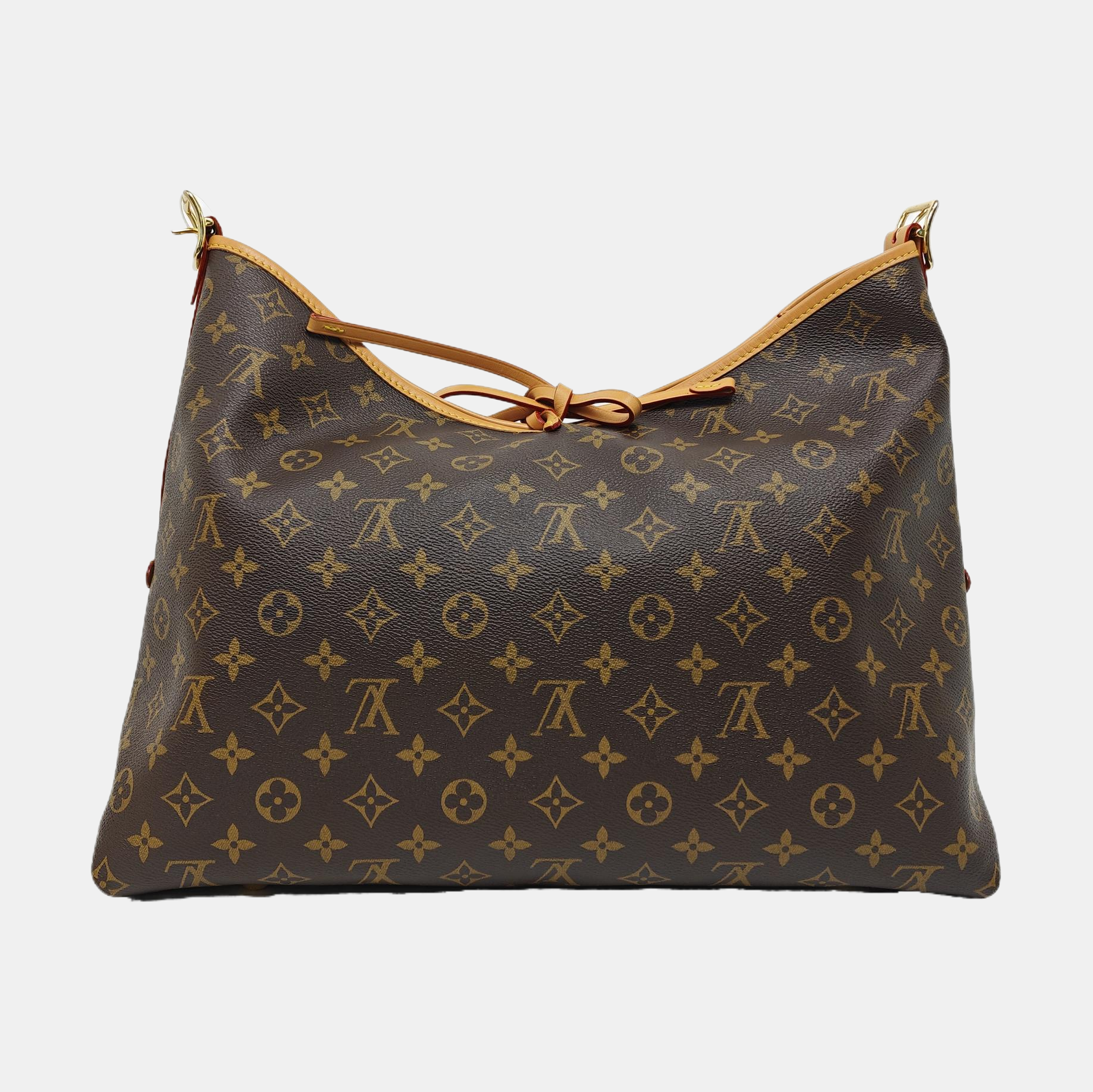 CARRYALL MM Monogram Coated Canvas Brown