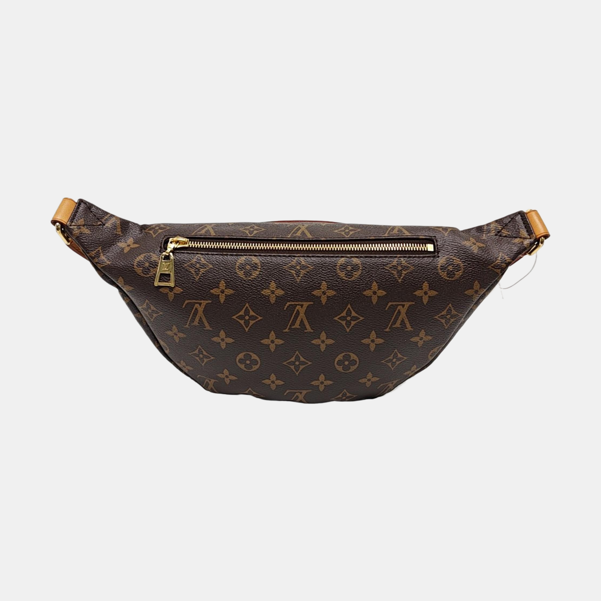 BUMBAG Monogram Coated Canvas Brown