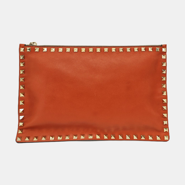 Rockstud Calfskin Blue