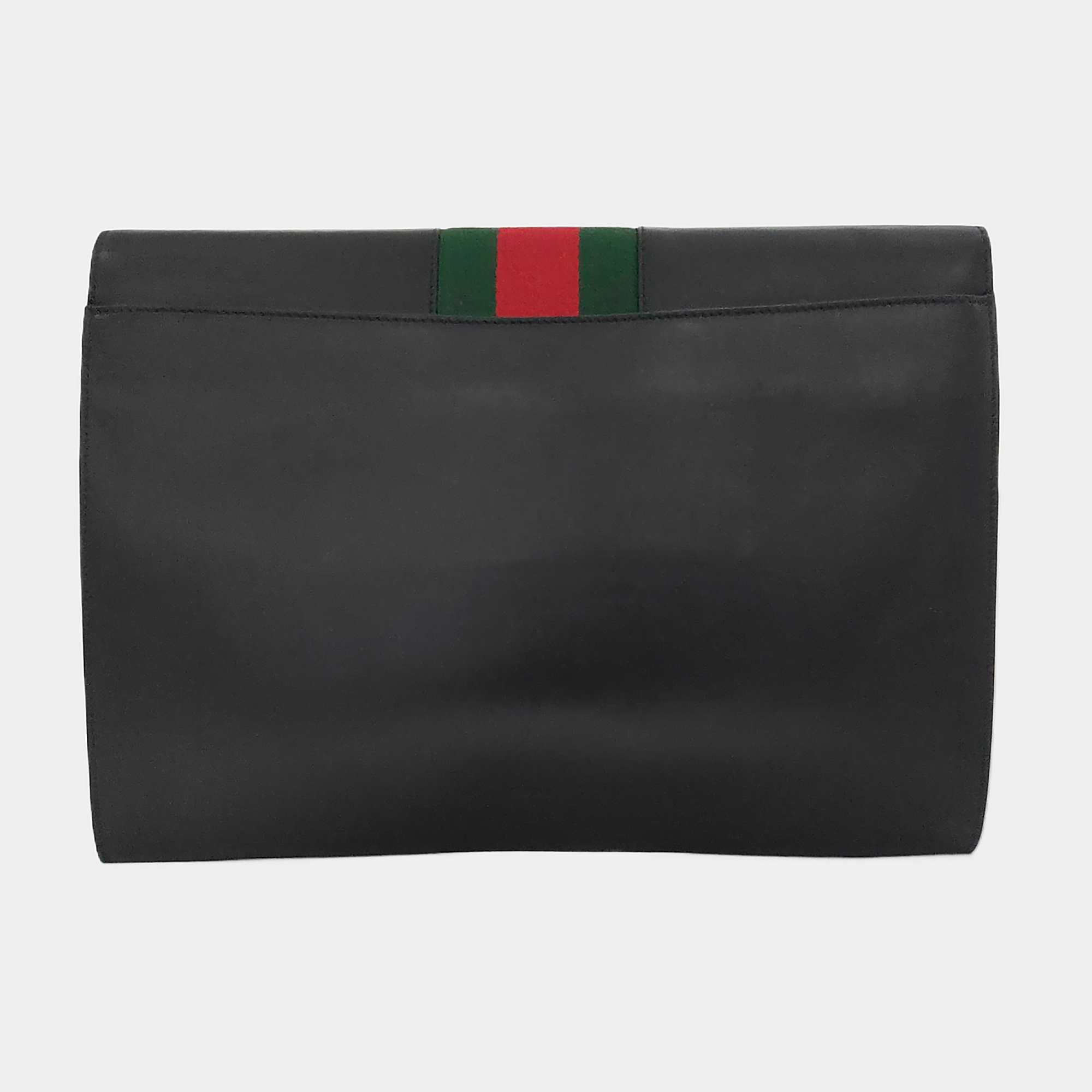 Authenticated pre-owned  Sylvie Calfskin Black - Clutch at Looply