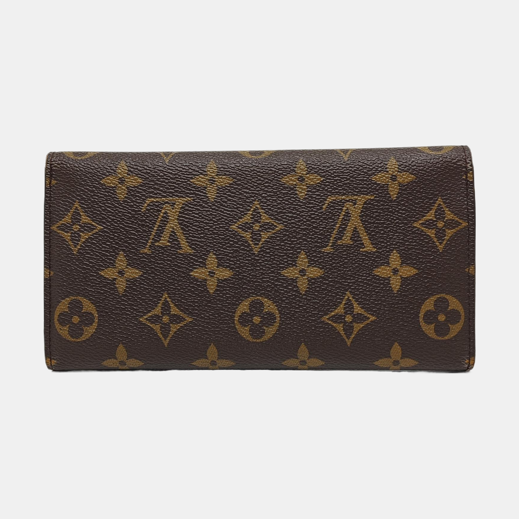 JOSÉPHINE Monogram Coated Canvas Brown Wallet