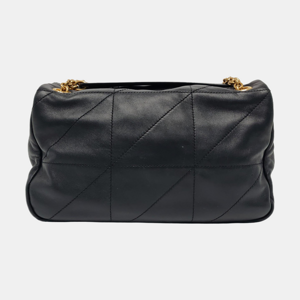 JAMIE Small Quilted Lambskin Black