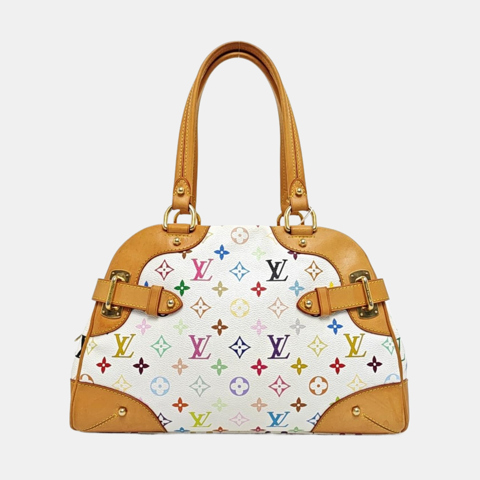 LV × TM CLAUDIA Monogram Coated Canvas White