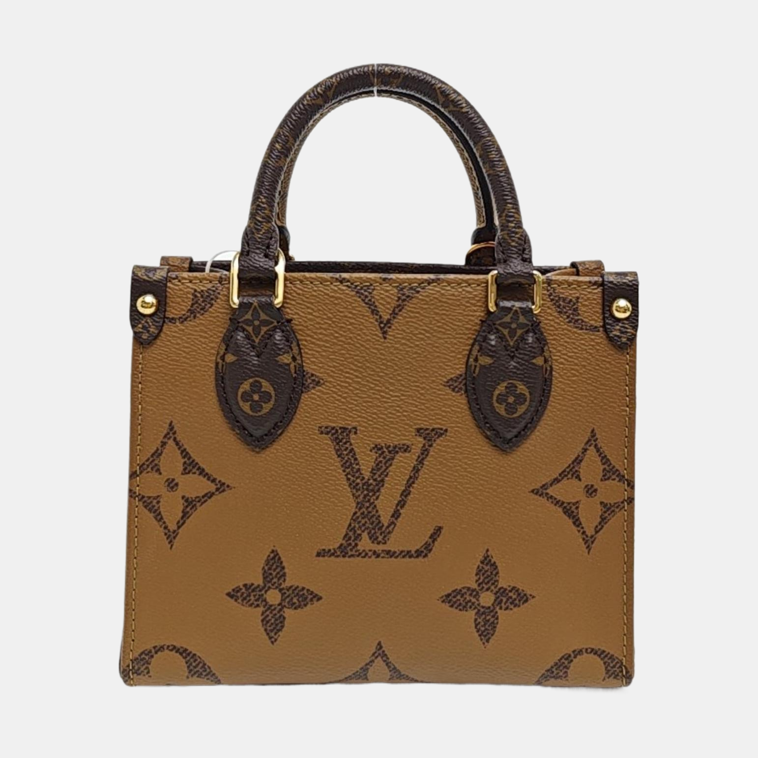 ONTHEGO BB Monogram Coated Canvas Brown