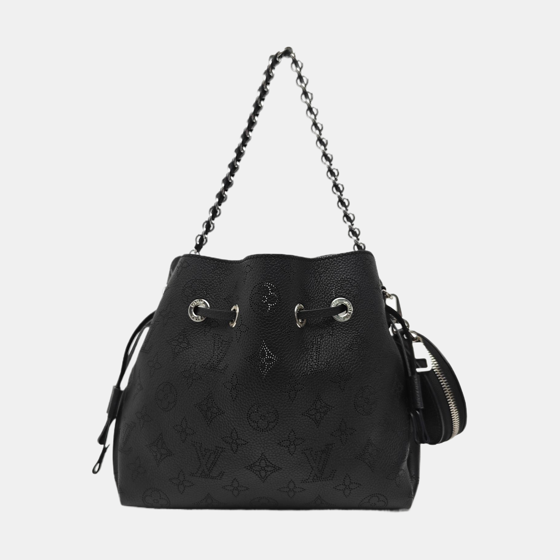 BELLA Monogram Calfskin Black