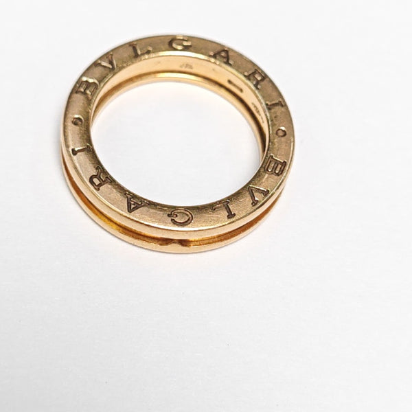 B.ZERO1 18k Rose Gold Ring EU 52