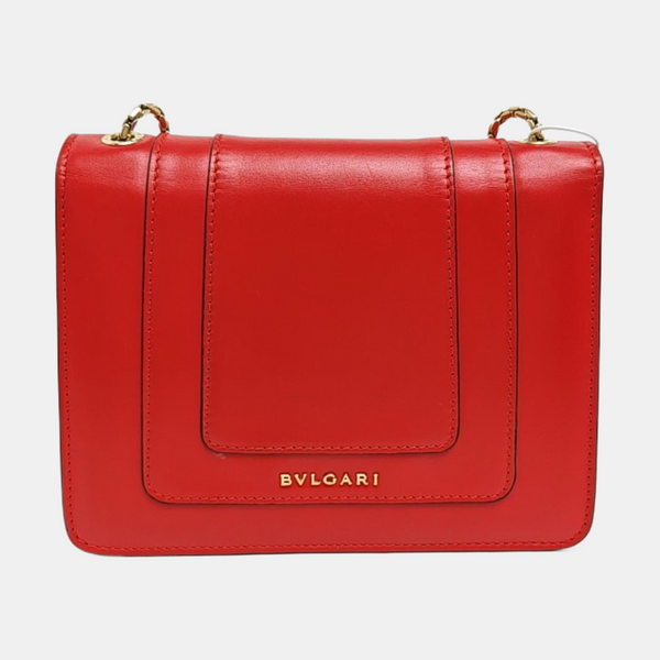 SERPENTI FOREVER Calfskin Red