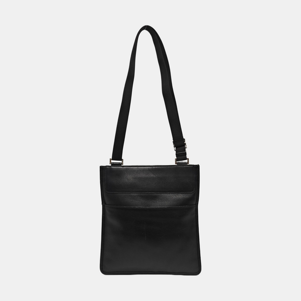 Calfskin Shoulder Bag Black