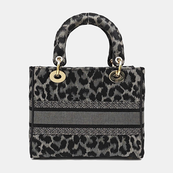 Lady D-Lite Medium Canvas Gray