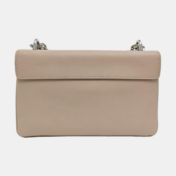 Closure Saffiano Calfskin Pink
