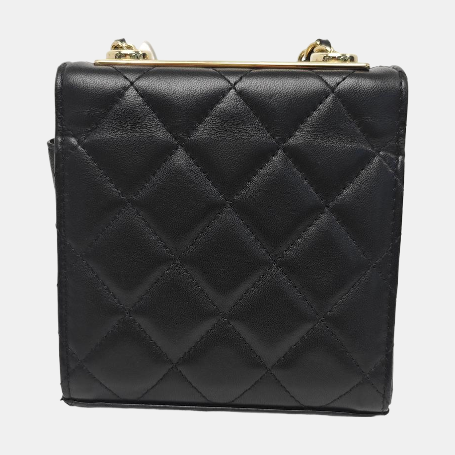 TRENDY CC Quilted Lambskin Black