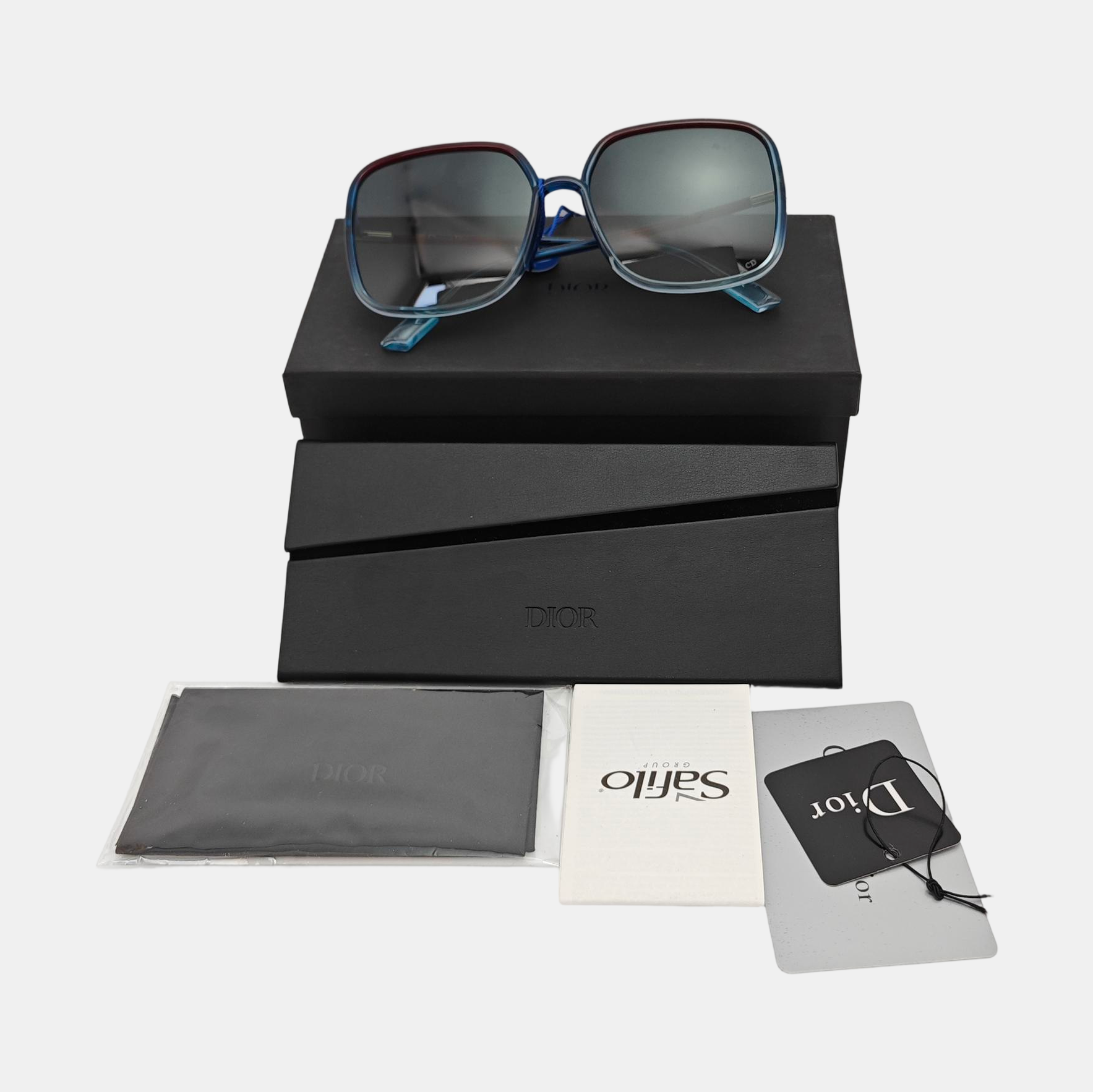 Synthetic Sunglasses Blue