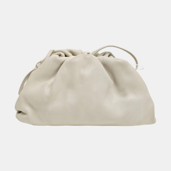 The Pouch Mini Lambskin White