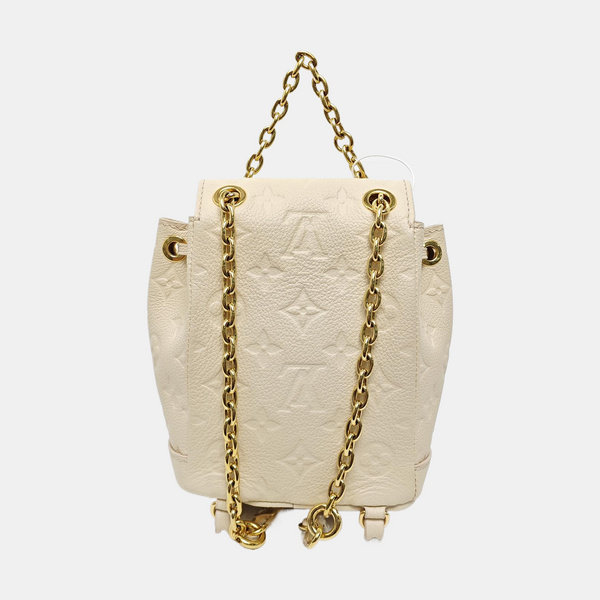 NOÉ Mini Monogram Calfskin Beige