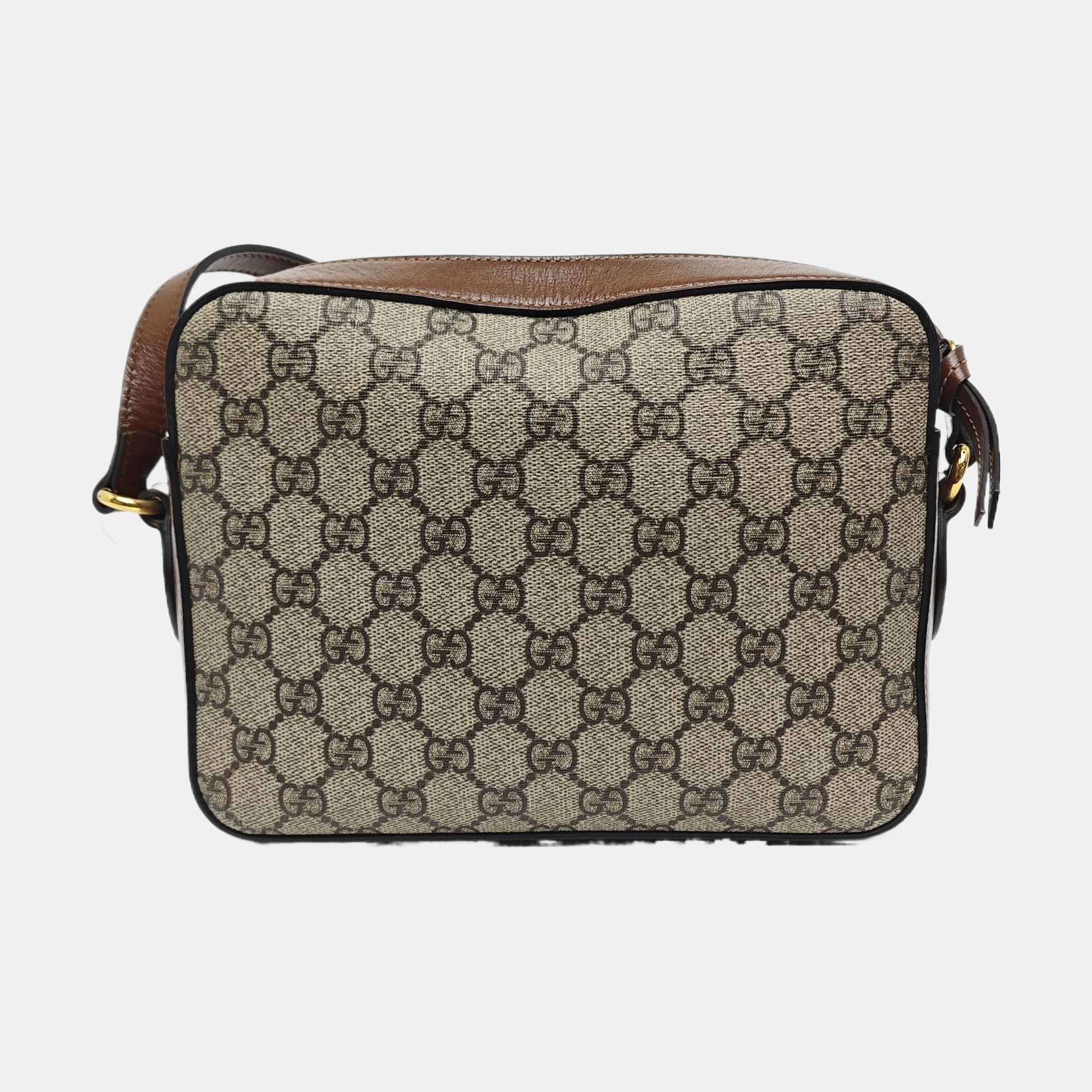 Horsebit 1955 Small Coated Canvas Beige