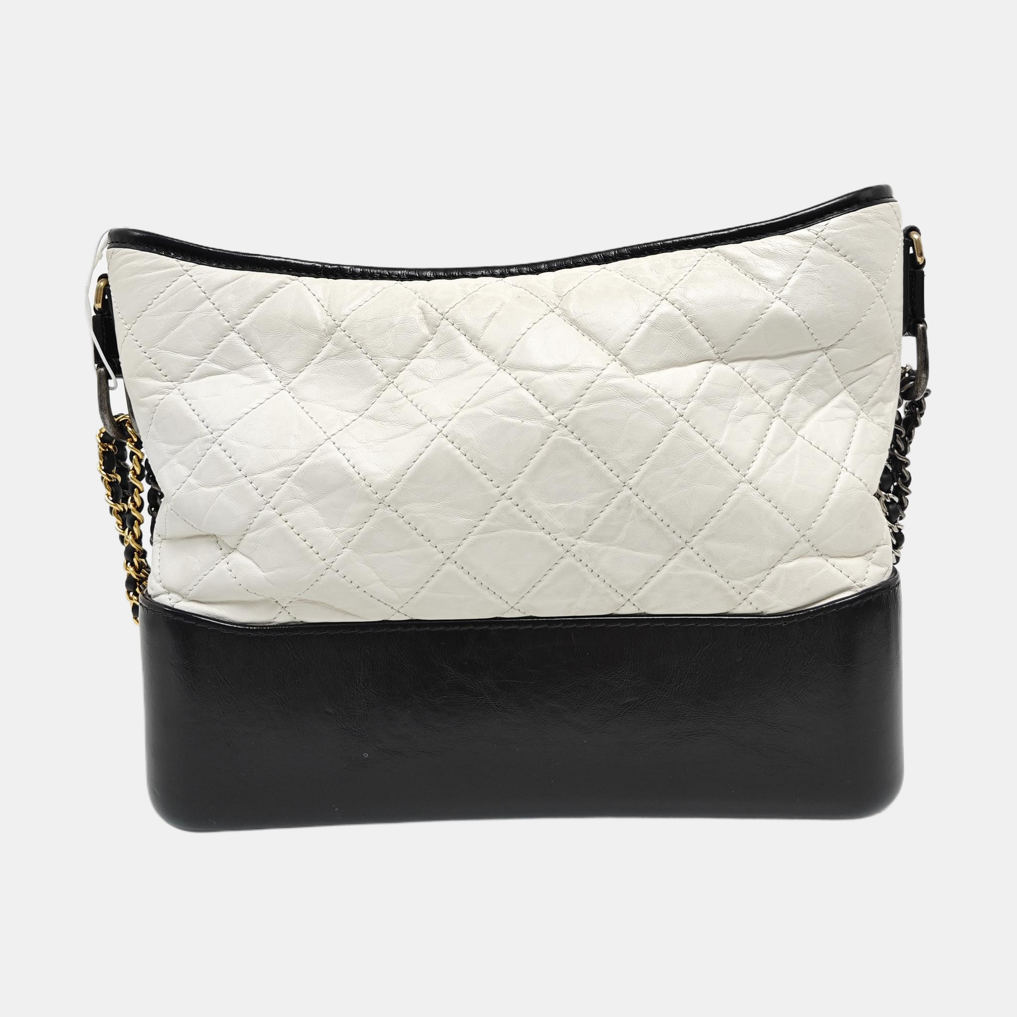 GABRIELLE New Medium Quilted Calfskin Multicolor