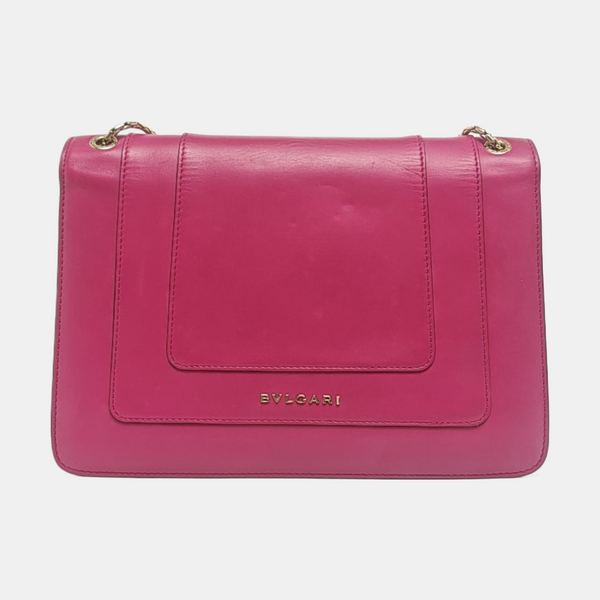 SERPENTI FOREVER Medium Calfskin Red