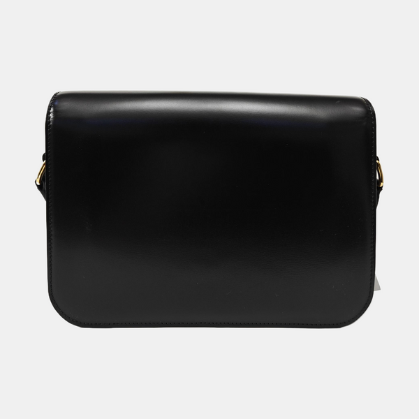 TRIOMPHE Medium Calfskin Black