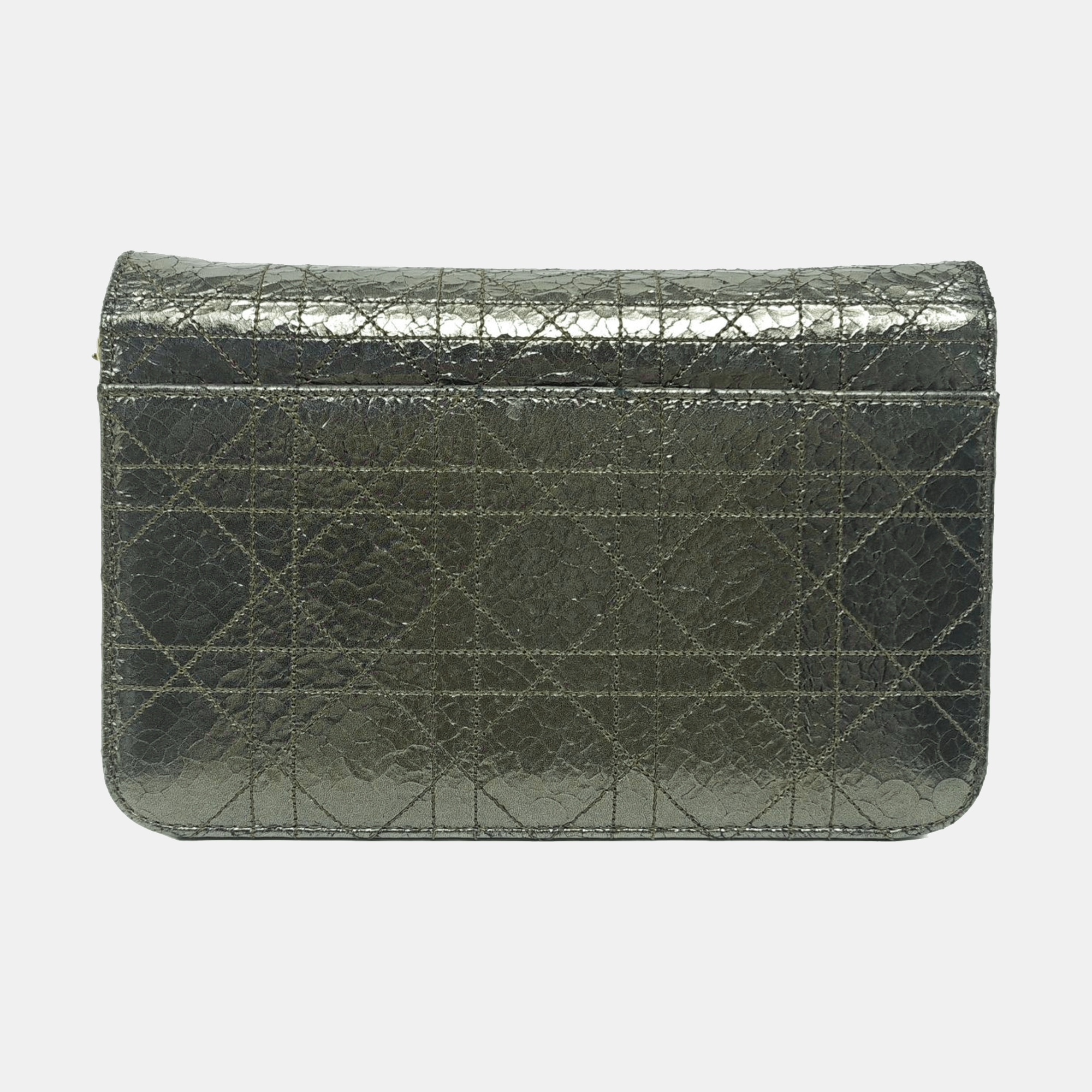 Cannage Calfskin Green