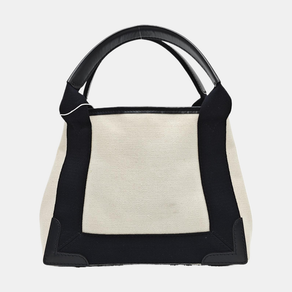 Navy Mini Canvas White