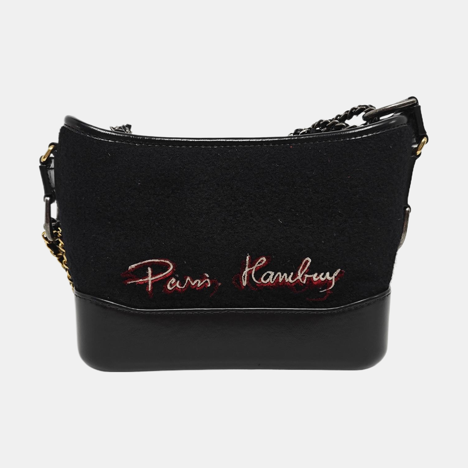 GABRIELLE Small Suede Black