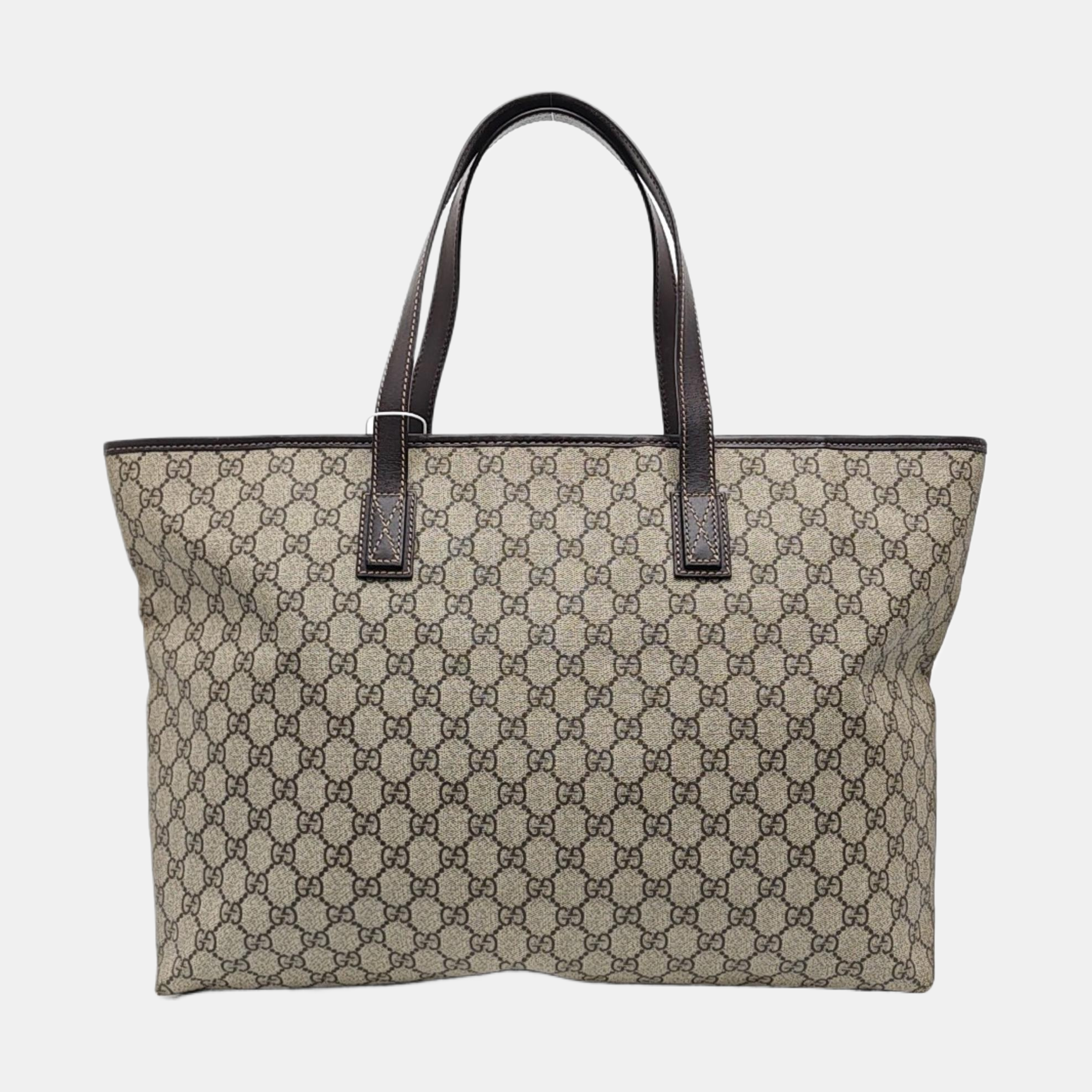 GG Imprime Monogram Coated Canvas Beige