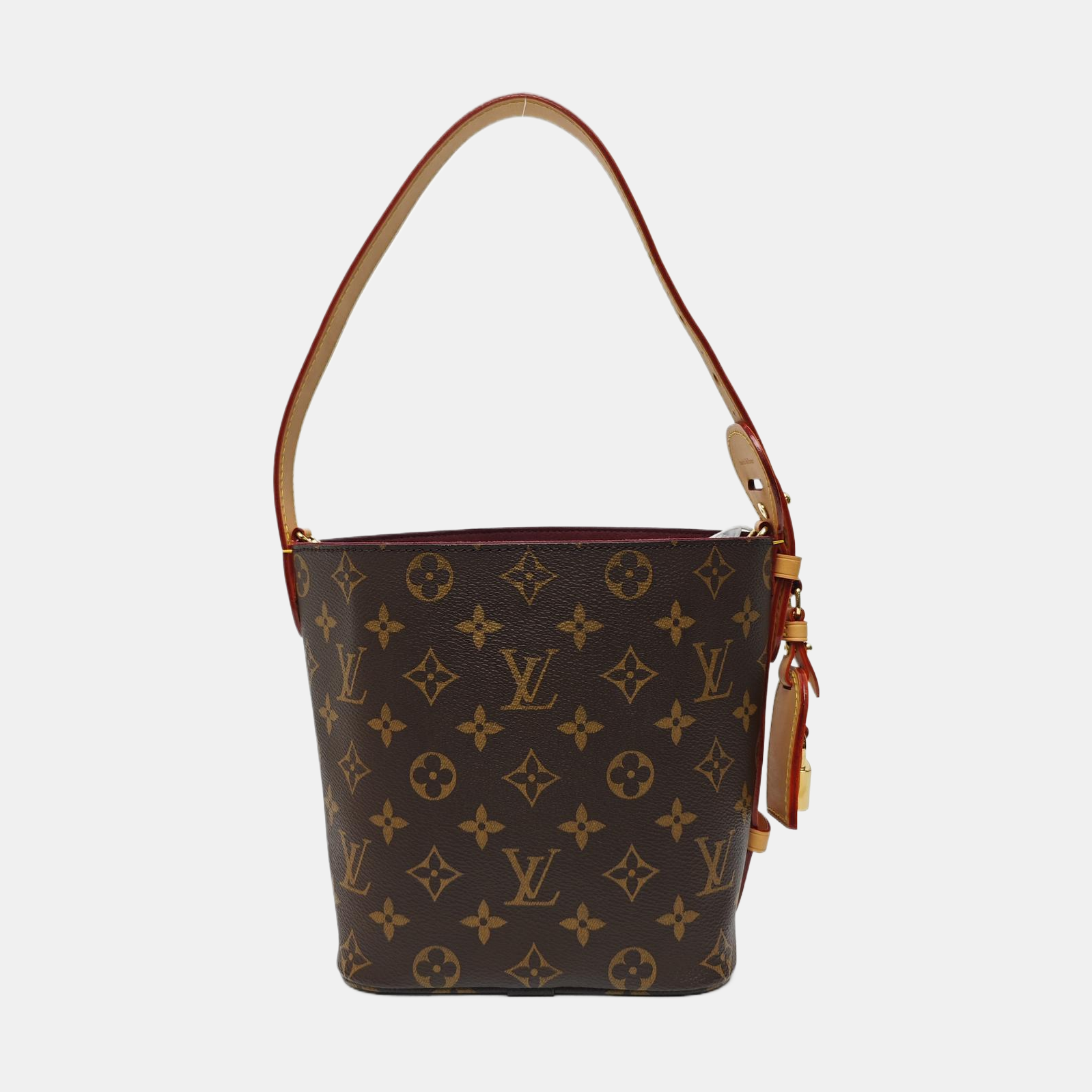 ALL IN Monogram Coated Canvas Brown