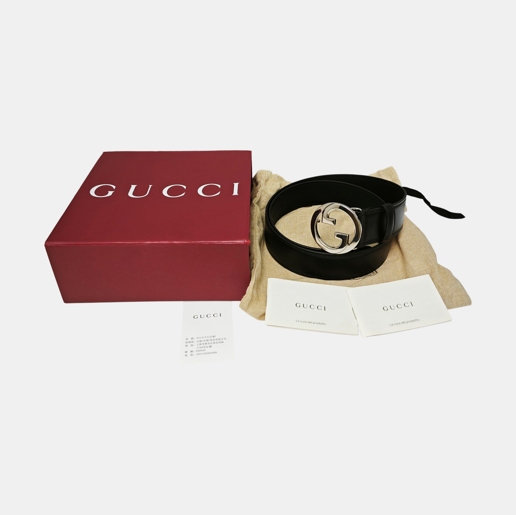 Leather Belt Black