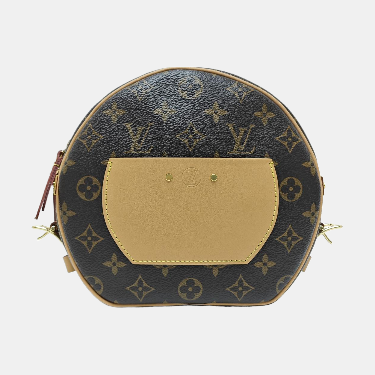 BOITE CHAPEAU MM Monogram Coated Canvas Brown