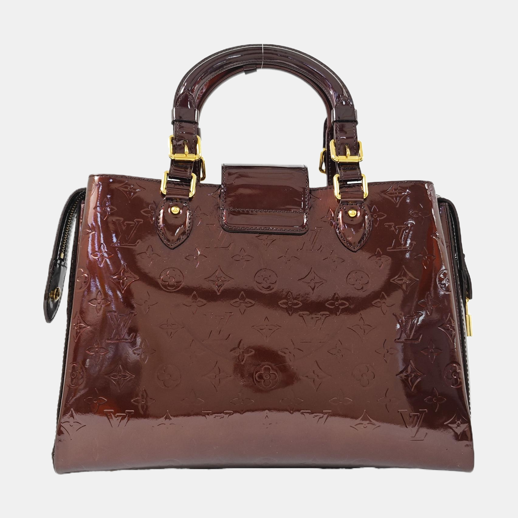 MELROSE AVENUE Patent Leather Red