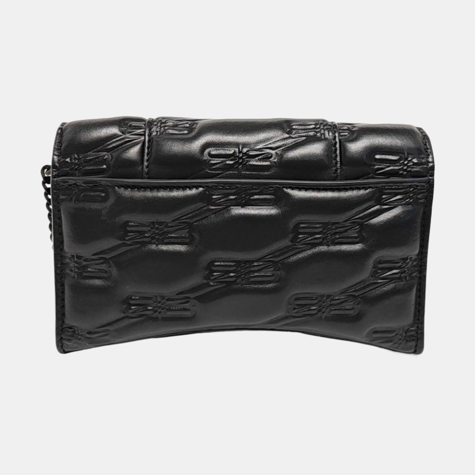 Hourglass Small Lambskin Black