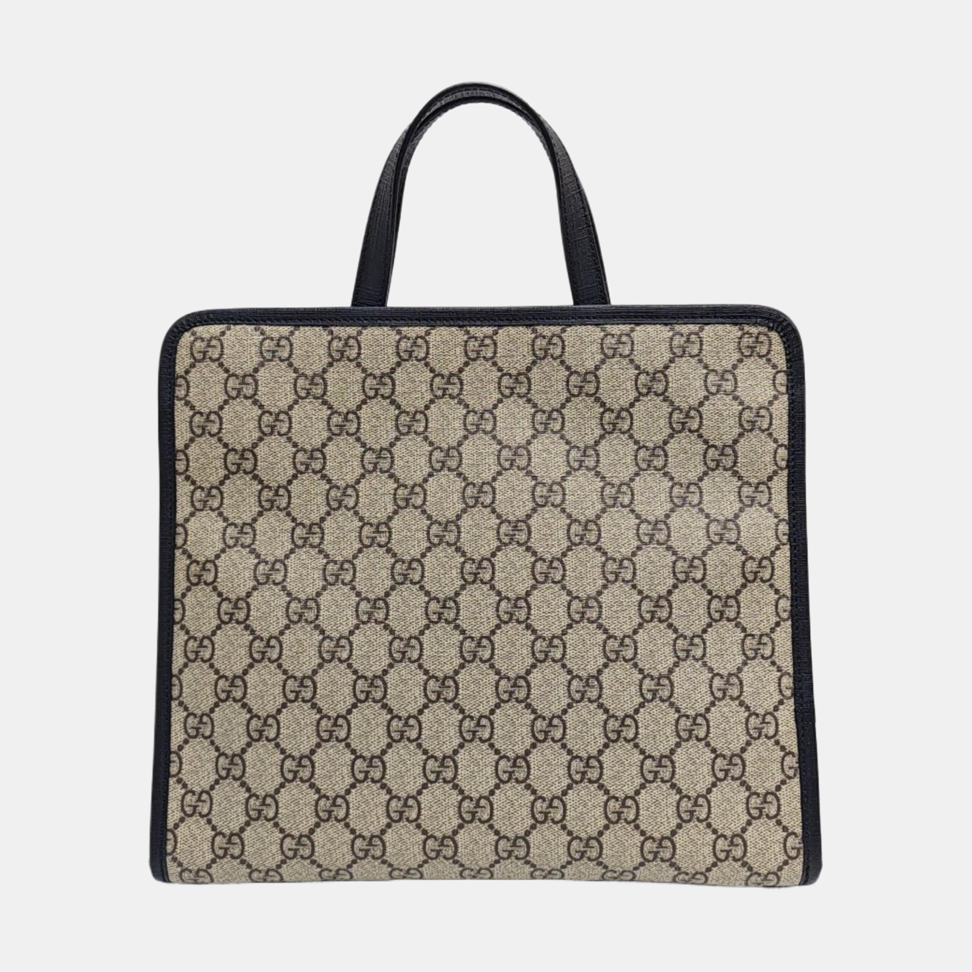 Children’s GG Bucket Monogram Coated Canvas Beige