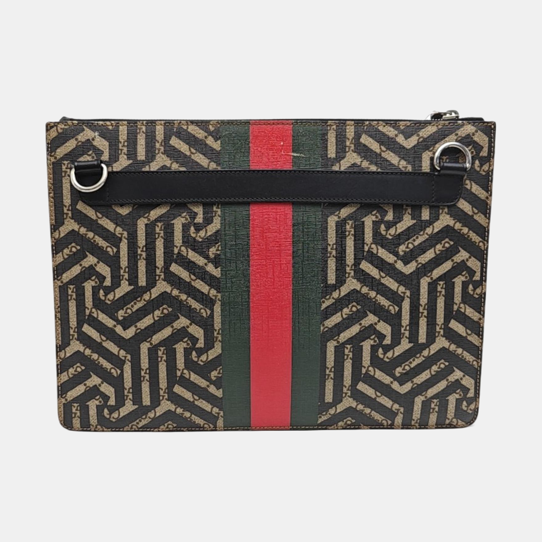 GG Supreme Monogram Coated Canvas Multicolor