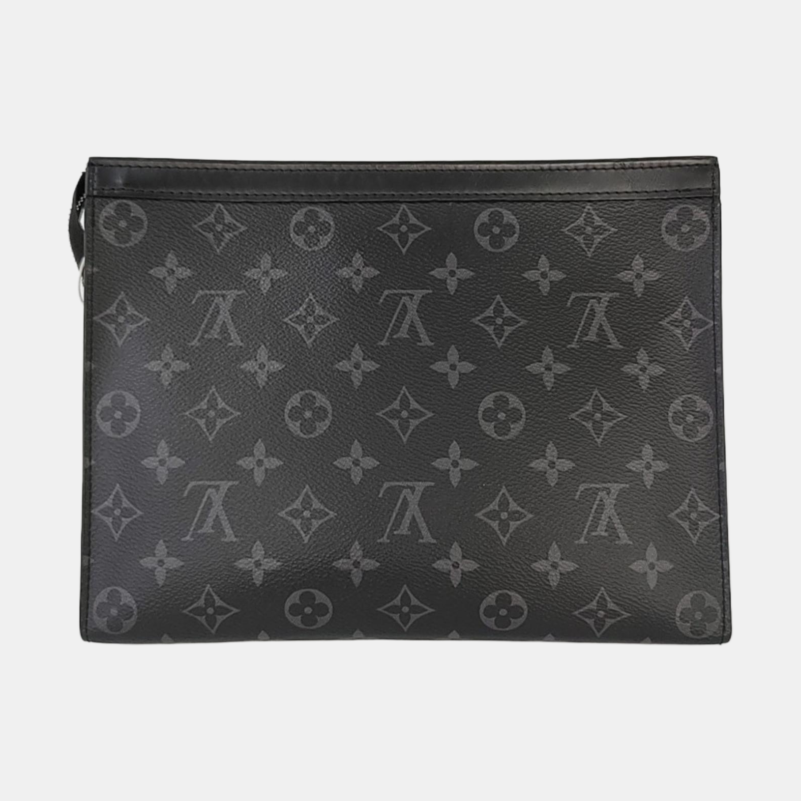 Pochette Voyag MM Monogram Coated Canvas Black