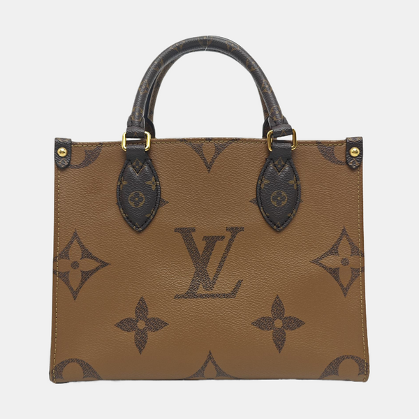 ONTHEGO PM Monogram Coated Canvas Brown